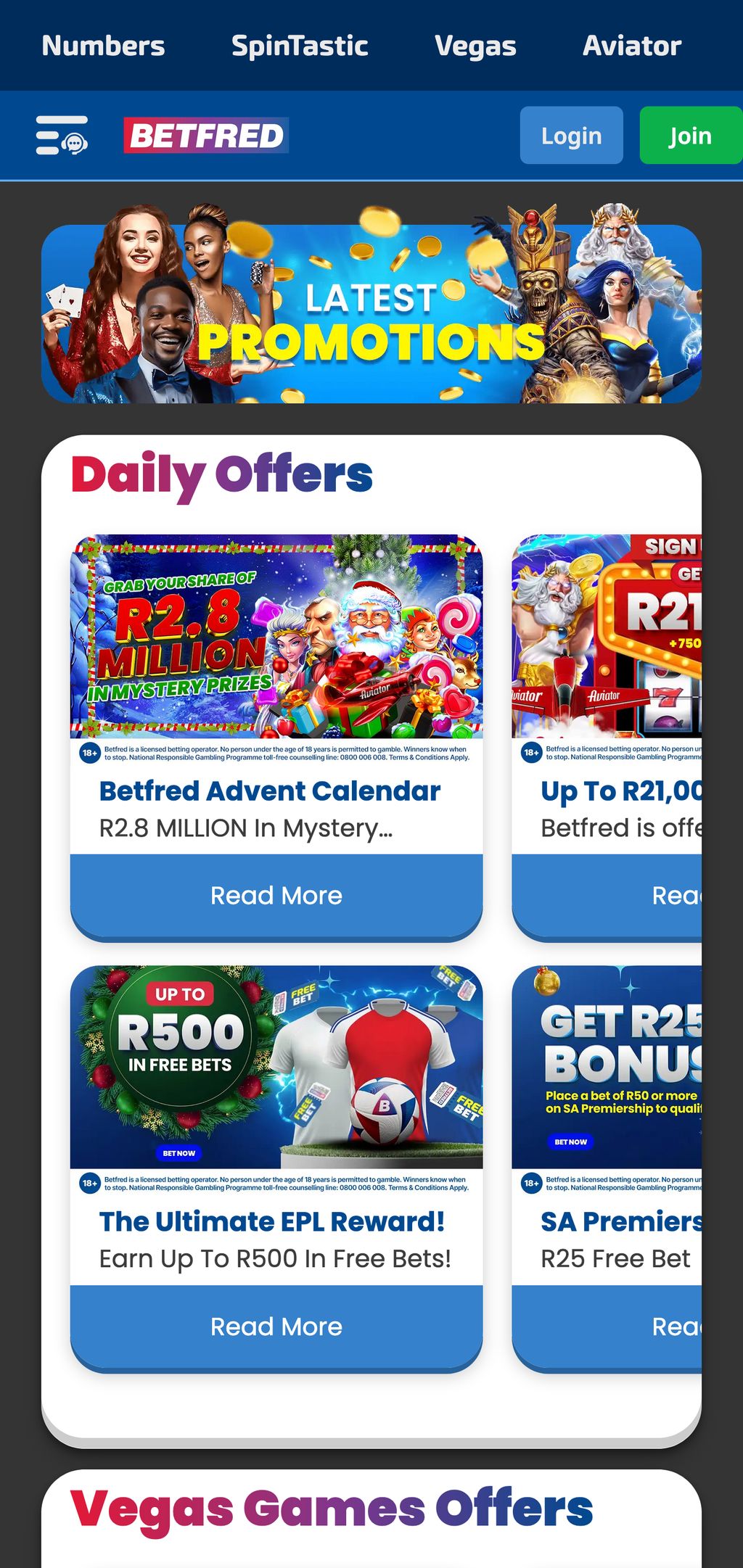 Betfred promotions