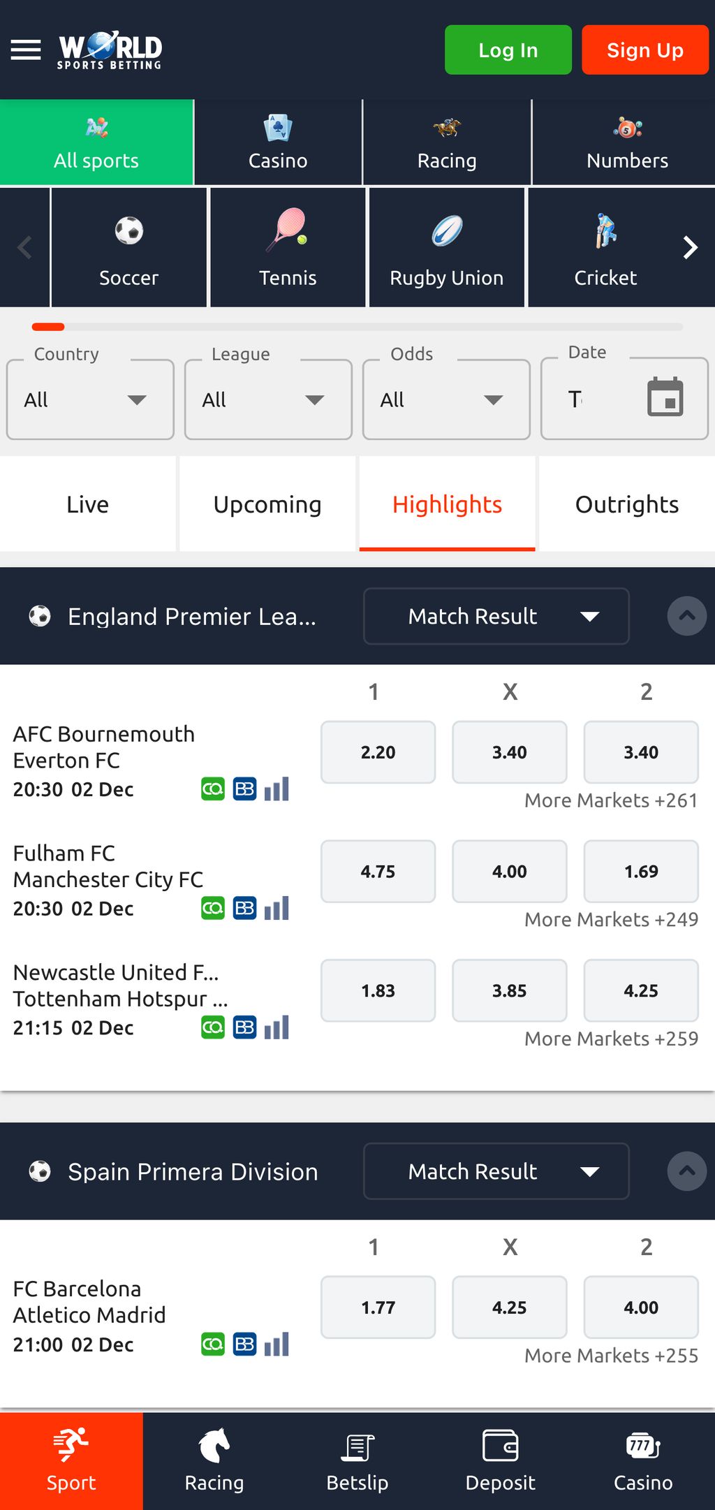 WSB sports betting
