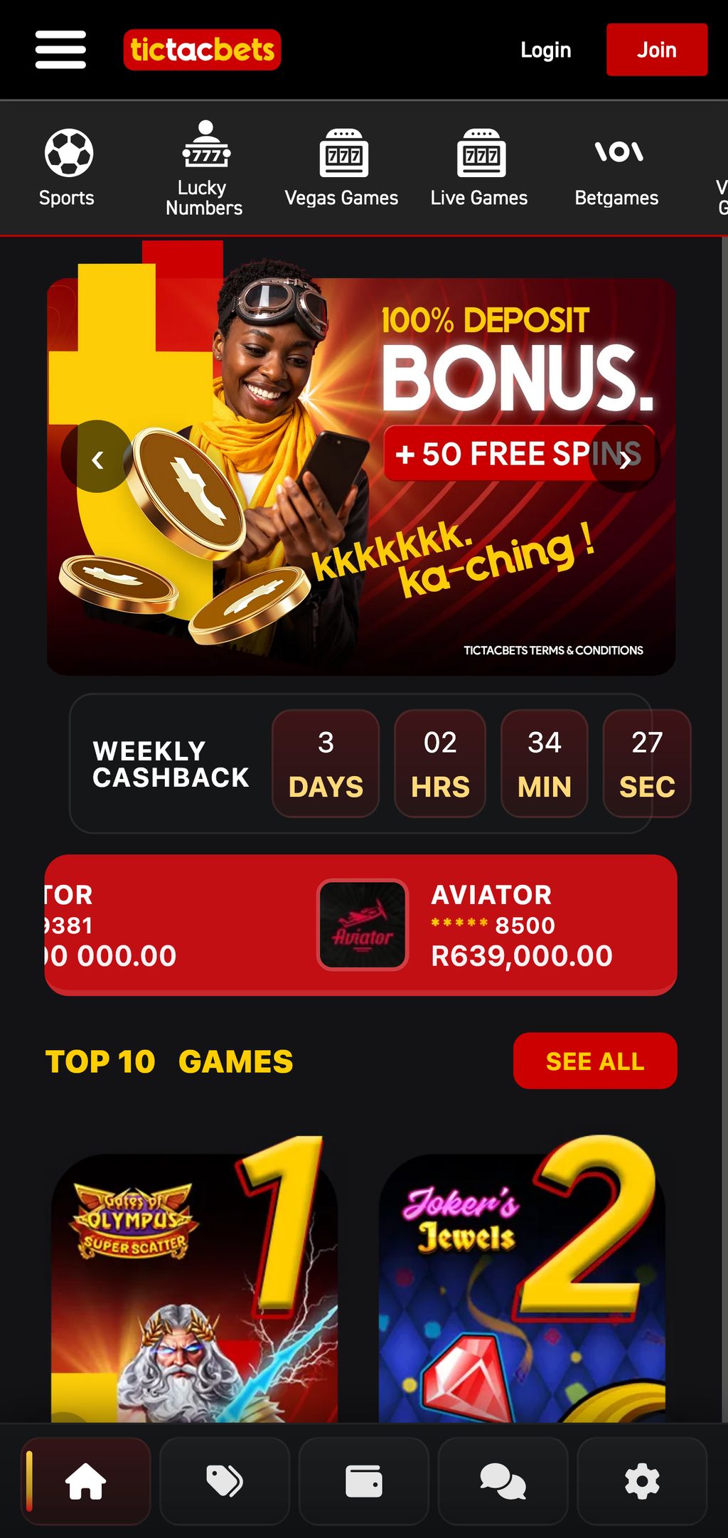 tictacbets website