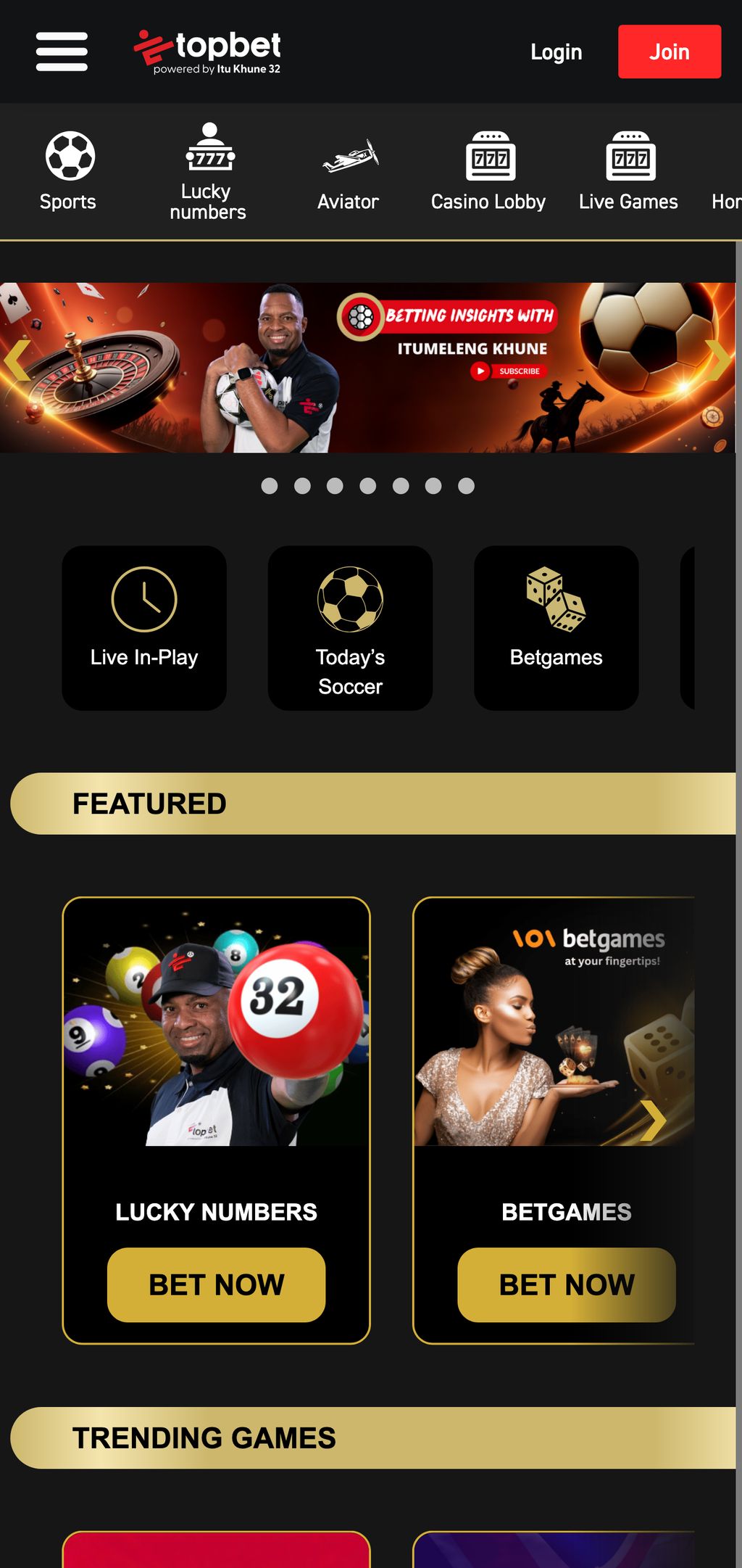 Topbet official website